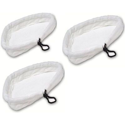 GOTRAYS Pack Microfiber Cloths Universal Cleaning Pads Compatible with Other Steam Mops Washable Mop Replacement Parts for Vacuum Cleaner Hot Steam Mop GOTRAYS Pack Microfiber Cloths Universal Cleaning Pads Compatible with Other Steam Mops Washable Mop Replacement Parts for Vacuum Cleaner Hot Steam Mop