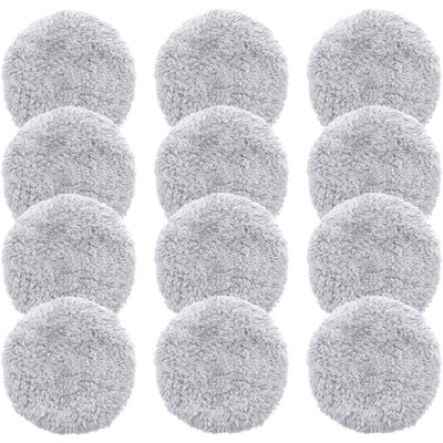 TORMATOR Pack of 12 Window Cleaning Cloths, Vacuum Cleaner Parts, Robot Vacuum Cleaner Mop, Wet Mop for Robot Window Cleaning TORMATOR Pack of 12 Window Cleaning Cloths, Vacuum Cleaner Parts, Robot Vacuum Cleaner Mop, Wet Mop for Robot Window Cleaning