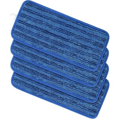 TEHTUY Pack of 4 Reusable Wipes for Swiffer Wet Jet, Replacement Cloths for Swiffer Wet Jet Spray Mop, Washable Microfiber Mops for Cleaning Dry or Wet TEHTUY Pack of 4 Reusable Wipes for Swiffer Wet Jet, Replacement Cloths for Swiffer Wet Jet Spray Mop, Washable Microfiber Mops for Cleaning Dry or Wet