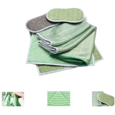 MCBOSON Pack of 6 Bamboo Microfiber Cloths for Windows, Mirrors, Tiles, Bodywork, Microfiber Bamboo Glass Household Bathroom, TRIMEC MCBOSON Pack of 6 Bamboo Microfiber Cloths for Windows, Mirrors, Tiles, Bodywork, Microfiber Bamboo Glass Household Bathroom, TRIMEC