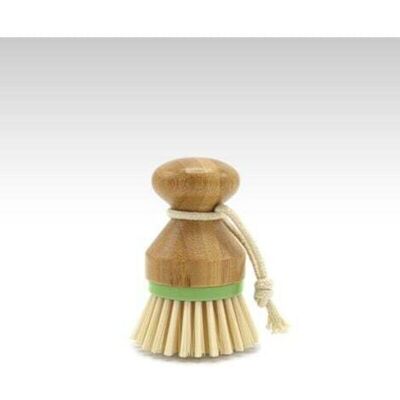 TORMATOR Pc Bamboo Palm Brush (Green), Scrub Brush for Cleaning Dishes, Pots, and Kitchen Sinks TORMATOR Pc Bamboo Palm Brush (Green), Scrub Brush for Cleaning Dishes, Pots, and Kitchen Sinks
