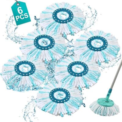 TEHTUY Pcs Replacement Mop Heads for Leifheit Mop, 2-Fiber System Mop Heads for Leifheit Mop, Replacement Fringe Mops for Leifheit Microfiber Mops for All TEHTUY Pcs Replacement Mop Heads for Leifheit Mop, 2-Fiber System Mop Heads for Leifheit Mop, Replacement Fringe Mops for Leifheit Microfiber Mops for All