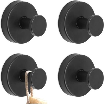OEM Pack Black Suction Cup Hooks - No Drilling - Suction Cup Hooks - Extra Strong Wall Hooks - For Bathroom, Kitchen, Smooth Window OEM Pack Black Suction Cup Hooks - No Drilling - Suction Cup Hooks - Extra Strong Wall Hooks - For Bathroom, Kitchen, Smooth Window