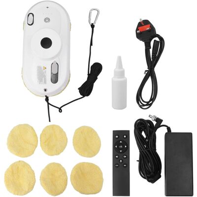 STUNACY Automatic Water Spray Window Cleaner Electric Glass Cleaning Robot With Remote Control Ac100‑240v Uk Plug STUNACY Automatic Water Spray Window Cleaner Electric Glass Cleaning Robot With Remote Control Ac100‑240v Uk Plug