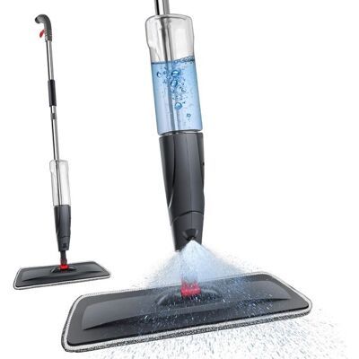 DAYPLUS Mop Spray 700ml Grey - 360° Rotation - Cleaning Floor Wood Tile Glass DAYPLUS Mop Spray 700ml Grey - 360° Rotation - Cleaning Floor Wood Tile Glass