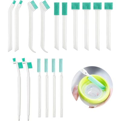 OEM 16pcs Small Household Cleaning Brushes Mini Duster Tiny Brushes Deep Detail Crevice Cleaner Brush Set Crevice Cleaning Tool 8 In 1 Detail Cleaning Brush Bottle Cap Brush For Gaps Corner Tight Space OEM 16pcs Small Household Cleaning Brushes Mini Duster Tiny Brushes Deep Detail Crevice Cleaner Brush Set Crevice Cleaning Tool 8 In 1 Detail Cleaning Brush Bottle Cap Brush For Gaps Corner Tight Space
