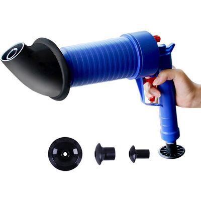 STUNACY Drain Pump Cleaner Air Power Blaster Unblock Adapters Toilet Wash Basin Home STUNACY Drain Pump Cleaner Air Power Blaster Unblock Adapters Toilet Wash Basin Home