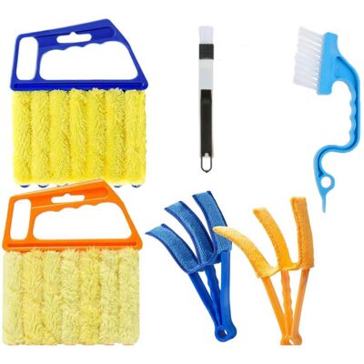 JSSEVN Dusting Tool For Blinds Polyvalent Window Cleaner Home Cleaning Accessories, Flexible Dusting Wand, Compact Window Duster JSSEVN Dusting Tool For Blinds Polyvalent Window Cleaner Home Cleaning Accessories, Flexible Dusting Wand, Compact Window Duster