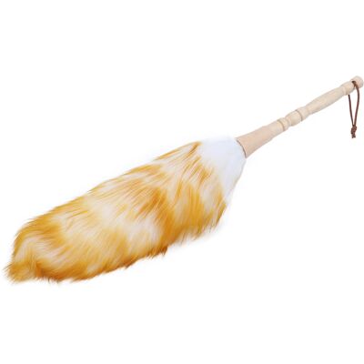 STUNACY Antistatic Soft Wool Duster Dust Cleaner With Wooden Handle Household Furniture Cleaning Tool STUNACY Antistatic Soft Wool Duster Dust Cleaner With Wooden Handle Household Furniture Cleaning Tool