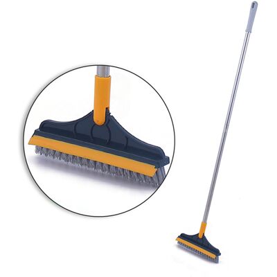 STUNACY Floor Scrub Brush With Detachable Long Handle 120° Rotating Shower Floor Scrubber Household Cleaning Brush For Bathroom Kitchen STUNACY Floor Scrub Brush With Detachable Long Handle 120° Rotating Shower Floor Scrubber Household Cleaning Brush For Bathroom Kitchen