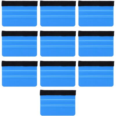 STUNACY 10pcs Car Vinyl Scraper Scratch Resistant Professional Vinyl Felt Squeegee For Vinyl Film Packaging Electronic Repair Blue STUNACY 10pcs Car Vinyl Scraper Scratch Resistant Professional Vinyl Felt Squeegee For Vinyl Film Packaging Electronic Repair Blue