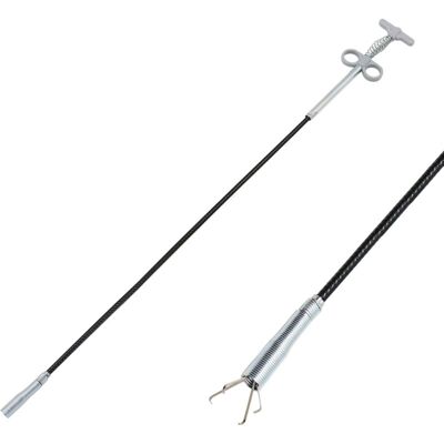 OEM Drain Snake, Drain Cleaners Tools With Spring Push Handles, Multifunctional Cleaning Claw For Toilet, Floor Drains And Sink Clogs, 90cm (grey) OEM Drain Snake, Drain Cleaners Tools With Spring Push Handles, Multifunctional Cleaning Claw For Toilet, Floor Drains And Sink Clogs, 90cm (grey)