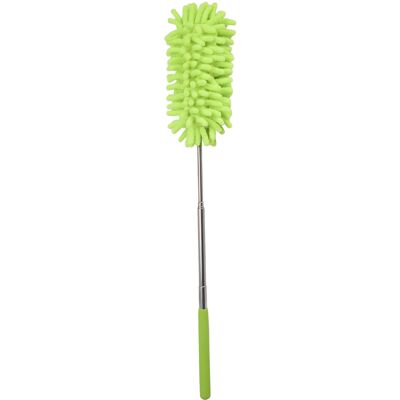STUNACY Telescopic Duster Handheld Dust Remover Stainless Steel For Floor Desk Cabinet Cupboard Cleaning Green STUNACY Telescopic Duster Handheld Dust Remover Stainless Steel For Floor Desk Cabinet Cupboard Cleaning Green