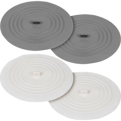 PUNNYB Bathtub Drain Plugs 4 Pieces Tpr Seamless Application And PUNNYB Bathtub Drain Plugs 4 Pieces Tpr Seamless Application And