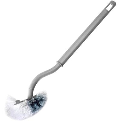 PUNNYB Cleaning Toilet Brush With Curved Plastic Handle Hanging PUNNYB Cleaning Toilet Brush With Curved Plastic Handle Hanging