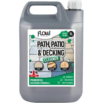 GARDEN MILE Patio And Path Cleaner 5l Acetic Acid Outdoor Cleaner Concentrated Driveway Garden Surface Cleaner GARDEN MILE Patio And Path Cleaner 5l Acetic Acid Outdoor Cleaner Concentrated Driveway Garden Surface Cleaner