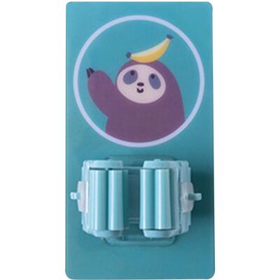 STUNACY Broom Mop Holder Multipurpose Cartoon Punch Free Self Adhesive Broom Storage Hanger For Laundry Bathroom Kitchen Garage STUNACY Broom Mop Holder Multipurpose Cartoon Punch Free Self Adhesive Broom Storage Hanger For Laundry Bathroom Kitchen Garage