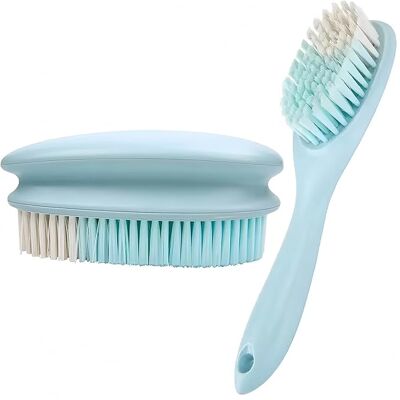 OEM 2 Pack Cleaning Scrub Brushes Soft Bristle Scrubbing Brush Clothes Brush Removes Stains From Fabrics Cleaning Brush Scrubber Brush For Fabric,carpet,clothes,shoes (blue) OEM 2 Pack Cleaning Scrub Brushes Soft Bristle Scrubbing Brush Clothes Brush Removes Stains From Fabrics Cleaning Brush Scrubber Brush For Fabric,carpet,clothes,shoes (blue)