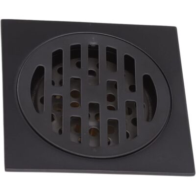 PUNNYB Antique Stainless Steel And Copper Square Floor Drain Grate PUNNYB Antique Stainless Steel And Copper Square Floor Drain Grate