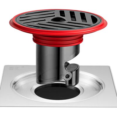 PUNNYB Steel Floor Drain Preventer Anti Odor Backflow Stopper Heavy PUNNYB Steel Floor Drain Preventer Anti Odor Backflow Stopper Heavy