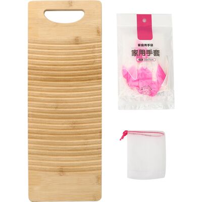 STUNACY Household Thicken Wooden Washboard Laundry Washing Board Clothes Cleaning Tools Accessories STUNACY Household Thicken Wooden Washboard Laundry Washing Board Clothes Cleaning Tools Accessories