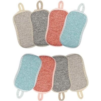 Rose - PinkReusable Microfiber Scouring Sponges Double Sponge Microfiber Scouring Cloth Double Sided Scouring Pads Odorless Reusable Double Scouring Rose - PinkReusable Microfiber Scouring Sponges Double Sponge Microfiber Scouring Cloth Double Sided Scouring Pads Odorless Reusable Double Scouring