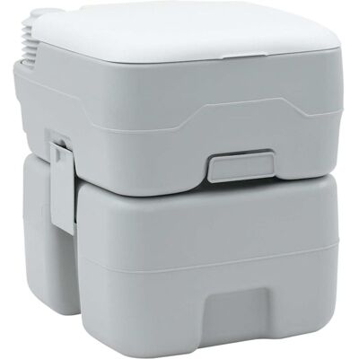 Vidaxl Portable Toilet - 20L, Compact, Outdoor Use Vidaxl Portable Toilet - 20L, Compact, Outdoor Use