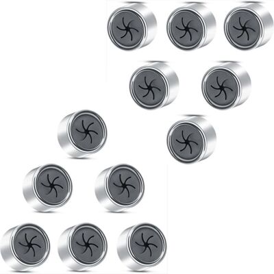 TORMATOR Set of 12 Towel Holders, Kitchen Towel Hooks, Round Towel Holders for Kitchen, Bathroom and Home, Kitchen Towel Rack, No Drilling Required TORMATOR Set of 12 Towel Holders, Kitchen Towel Hooks, Round Towel Holders for Kitchen, Bathroom and Home, Kitchen Towel Rack, No Drilling Required