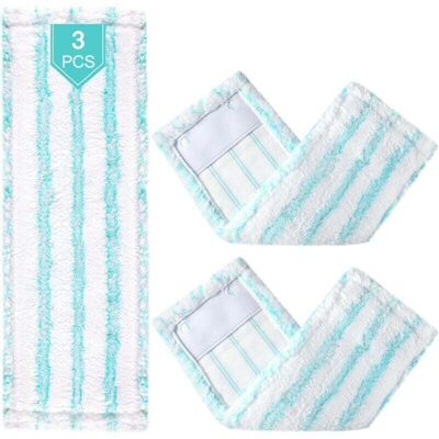 SNQ Set of 3 replacement wiper blade covers for Leifheit Profi XL Micro Duo/Profi XL Cotton Plus - For all floor types - Quickly removes stains - Made of SNQ Set of 3 replacement wiper blade covers for Leifheit Profi XL Micro Duo/Profi XL Cotton Plus - For all floor types - Quickly removes stains - Made of