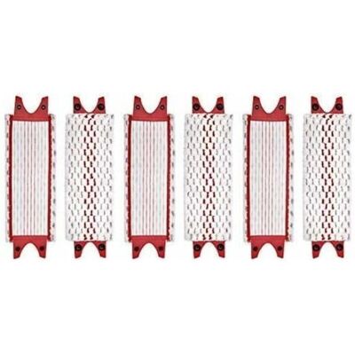 ODIPIE Set of 6 flat microfiber mop heads – Compatible with Vileda UltraMax – Machine washable – Effective cleaning of hard floors ODIPIE Set of 6 flat microfiber mop heads – Compatible with Vileda UltraMax – Machine washable – Effective cleaning of hard floors