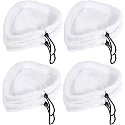 ODIPIE Set of 8 Microfiber Cleaning Pads, Universal, Compatible with Other Steam Mops, Washable Mop Replacement Parts ODIPIE Set of 8 Microfiber Cleaning Pads, Universal, Compatible with Other Steam Mops, Washable Mop Replacement Parts