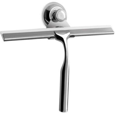 TOOLIVE Shower Squeegee, Window Squeegee, Household Water, Stainless Steel, 25.8 x 16.5 cm, Cleaning Squeegee for Bathroom Windows TOOLIVE Shower Squeegee, Window Squeegee, Household Water, Stainless Steel, 25.8 x 16.5 cm, Cleaning Squeegee for Bathroom Windows