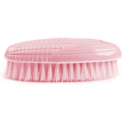 GROOFOO Soft Bristle Clothes Brush Multifunctional Corn Shape Cleaning Brush Household Shoe Washing Brush Pink GROOFOO Soft Bristle Clothes Brush Multifunctional Corn Shape Cleaning Brush Household Shoe Washing Brush Pink