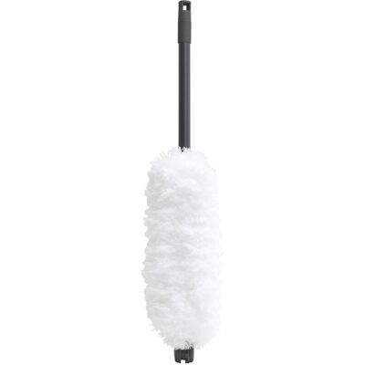 Jvl - Super-absorbent Extendable Microfibre Multi-angle Duster, Grey/turquoise Jvl - Super-absorbent Extendable Microfibre Multi-angle Duster, Grey/turquoise