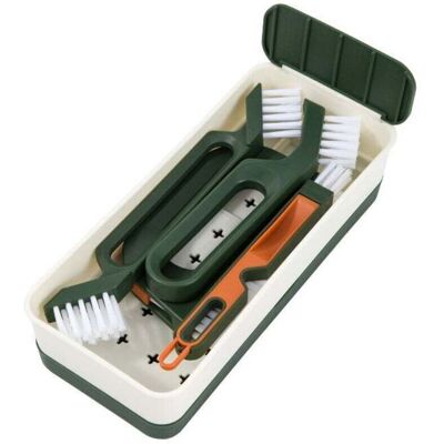 Tile Cleaning Brush, Kitchen and Home Cleaning Brushes, Set of 4 Multi-Purpose Maintenance Brushes, Grout Brush Tile Cleaning Brush, Kitchen and Home Cleaning Brushes, Set of 4 Multi-Purpose Maintenance Brushes, Grout Brush