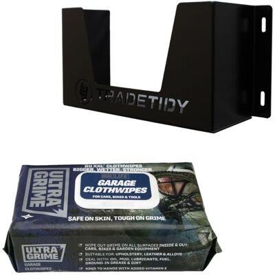 Tradetidy TT-UGB Ultragrime Wipes Van Holder Storage + Garage Wipes Tradetidy TT-UGB Ultragrime Wipes Van Holder Storage + Garage Wipes