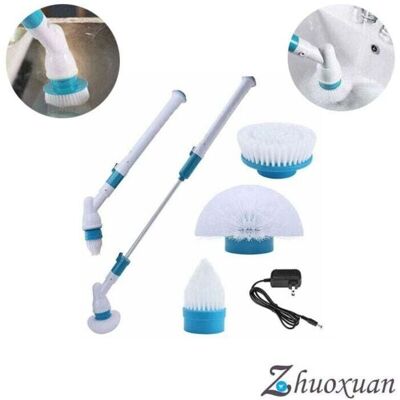 SNQ Turbo Scrub Brush Cordless Electric Cleaning Scrubber with 360° Rotating Function 2020 SNQ Turbo Scrub Brush Cordless Electric Cleaning Scrubber with 360° Rotating Function 2020