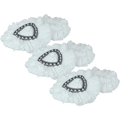 VHBW 6x Microfiber Mop Head Replacement for Vileda 152623 - Floor Cleaner VHBW 6x Microfiber Mop Head Replacement for Vileda 152623 - Floor Cleaner
