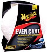 MEGUIARS Meguiar's Even Coat 5' Microfiber Applicator Pads 2 Pack