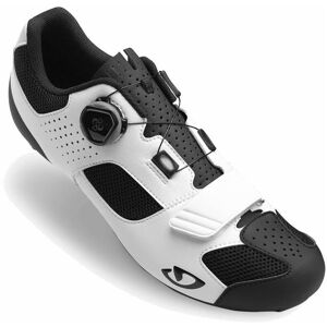 Giro - trans (boa) road cycling shoes 2018: white/black 40 - GISTRNB840