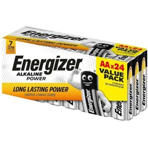 Energizer - aa Cell Alkaline Power Batteries (Pack 24) - ENGPOWAA24