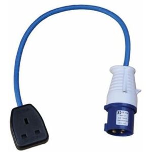 0.5M 16A Plug to 13A Socket 240V Fly Lead - Connexion