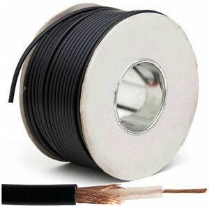 LOOPS 100m (330 ft) RG58U Pure Copper Coaxial Coax Cable 50 Ohm ofc sma WiFi Router dab Radio