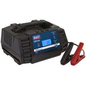 Loops - 12A Compact Auto Smart Charger - Dual Voltage - 12 / 24 Volt - 230V Power Supply