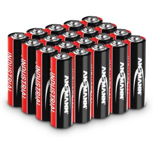 20X Ansmann Industrial Mignon Aa Double-A Alkaline Batteries Lr6 1.5V 2700 Mah