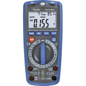 Oxford - 6 in 1 Digital Multimeter with Environmental Tester