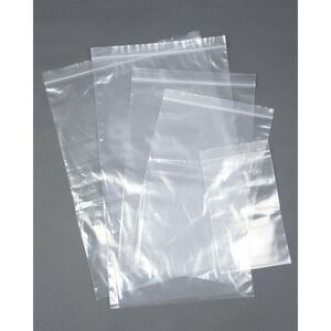 SHATCHI 5000 Zip Seal Bags Clear Plastic Zip Lock Food & Freezer Grip Self Seal 2.25' x 3'