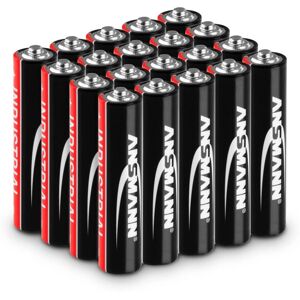 Ansmann Aaa Batteries - 20 pack - 1.5 v battery - Triple a batteries - Alkaline battery