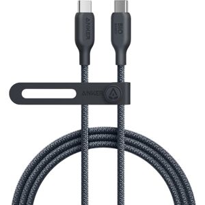 543 usb-c to usb-c Cable (Bio-Nylon) 3ft / Black - Anker