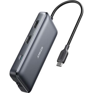 553 usb-c Hub (8-in-1) Black - Anker